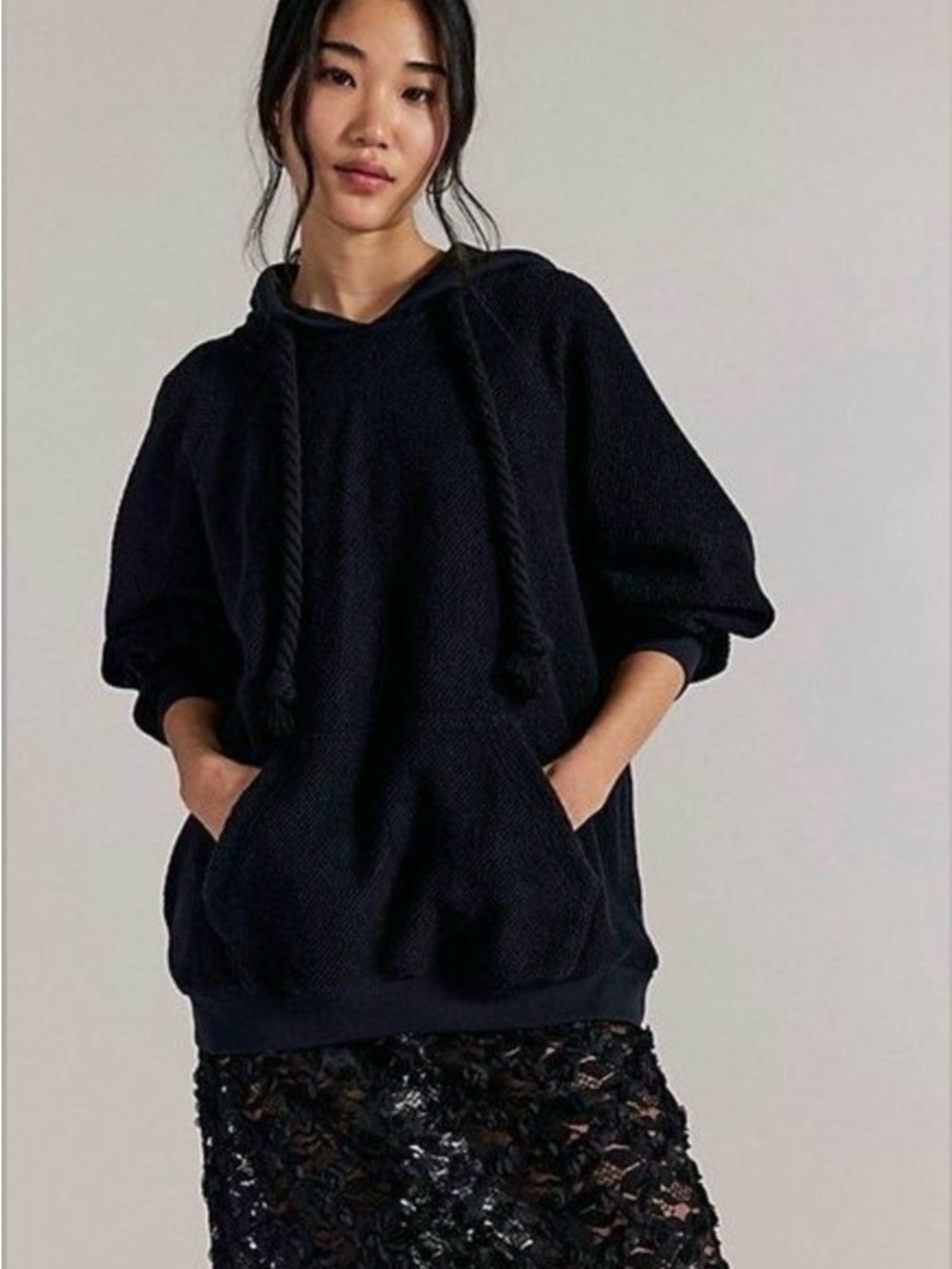 NWT Free People Looped In Hoodie